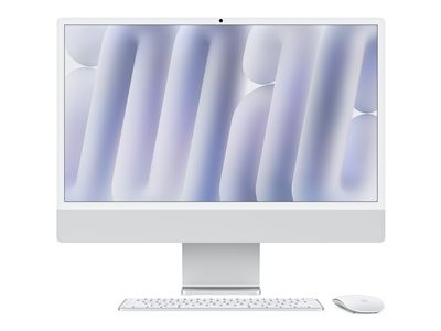 Apple iMac 24‘‘ M4 10-Core silber (16GB / 256GB)