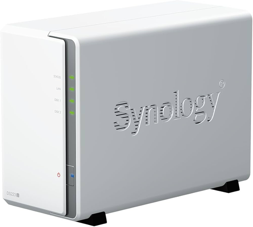 Bundle SYNOLOGY DS223j + 2x SYNOLOGY HAT3300-4T 4TB